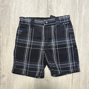 Hurley Black and Blue Tailored Shorts